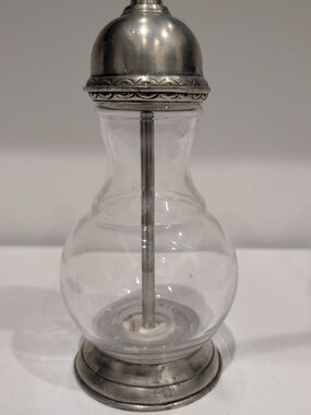 Match 95 Hand Crafted Italian Pewter Lucca Salt Grinder